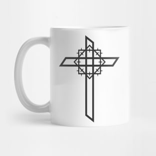 Cross of Jesus Christ and crown of thorns Mug